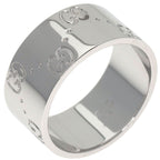 Gucci Icon Wide Ring 18K White Gold