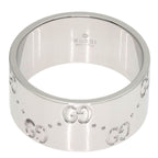 Gucci Icon Wide Ring 18K White Gold — view 5