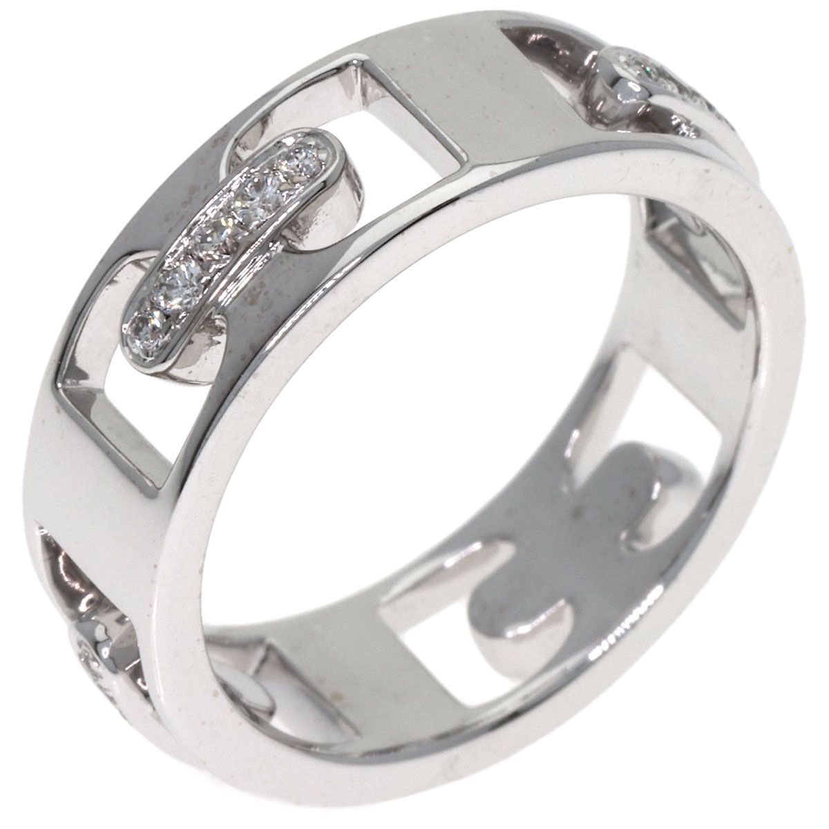 Celine Diamond Ring 18K White Gold — view 2