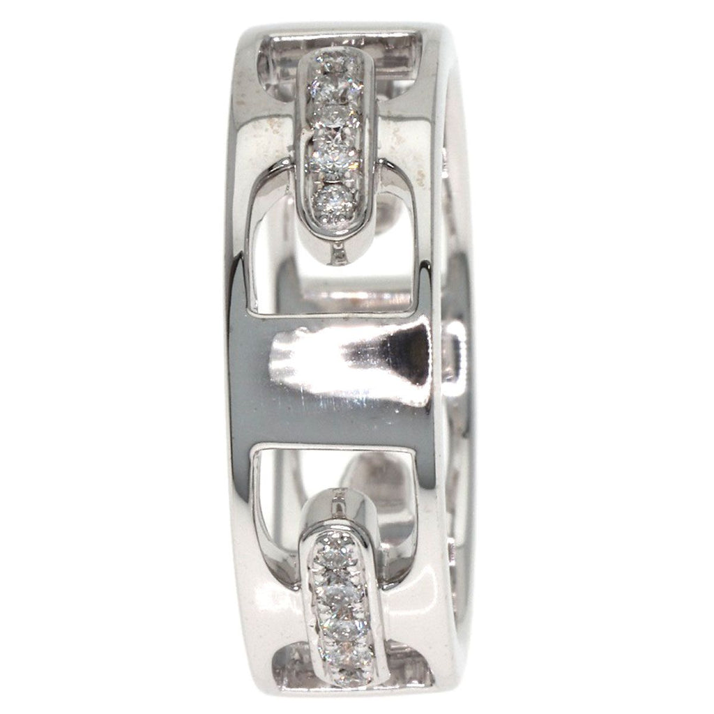 Celine Diamond Ring 18K White Gold — view 7