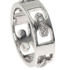 Celine Diamond Ring 18K White Gold — view 9