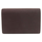 Prada Logo Bifold Wallet Dark Brown — view 2