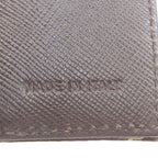 Prada Logo Bifold Wallet Dark Brown — view 8