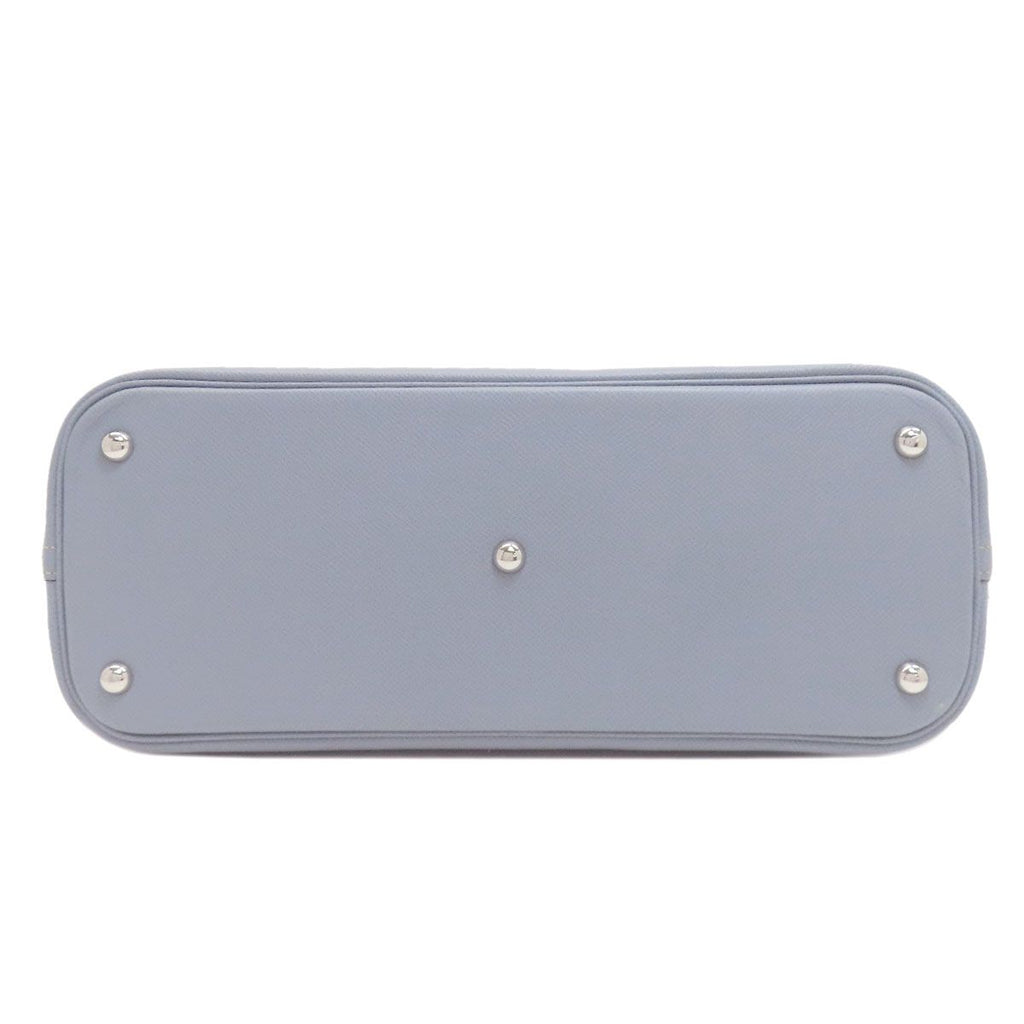 Hermes Bolide 37 Silver Handbag Epsom Light Blue — view 4