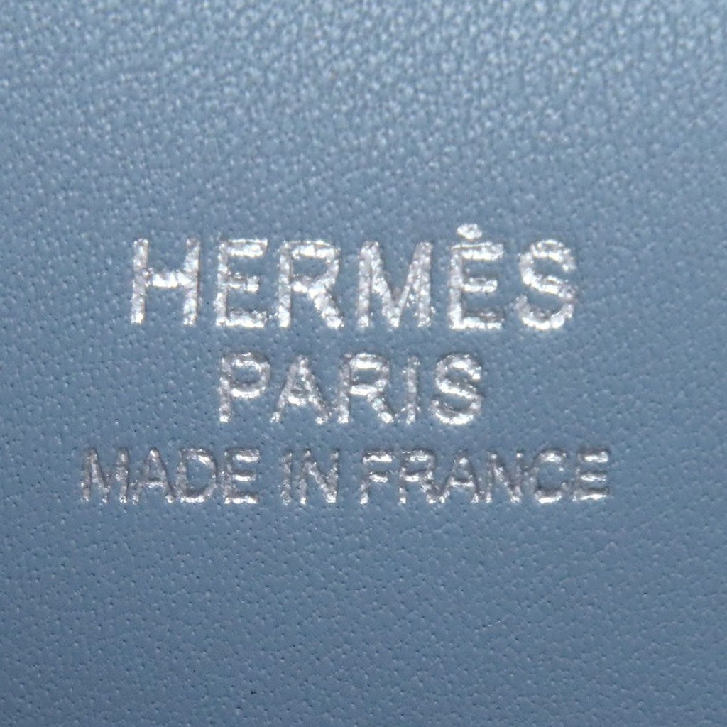 Hermes Bolide 37 Silver Handbag Epsom Light Blue — view 6