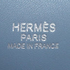 Hermes Bolide 37 Silver Handbag Epsom Light Blue — view 6