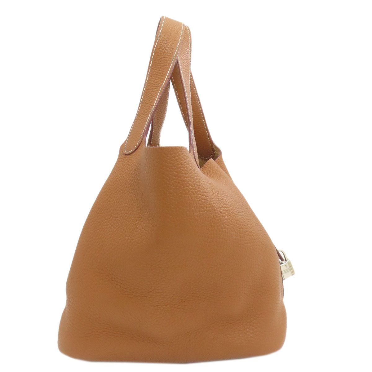 Hermes Picotin Lock MM Silver Handbag — view 3