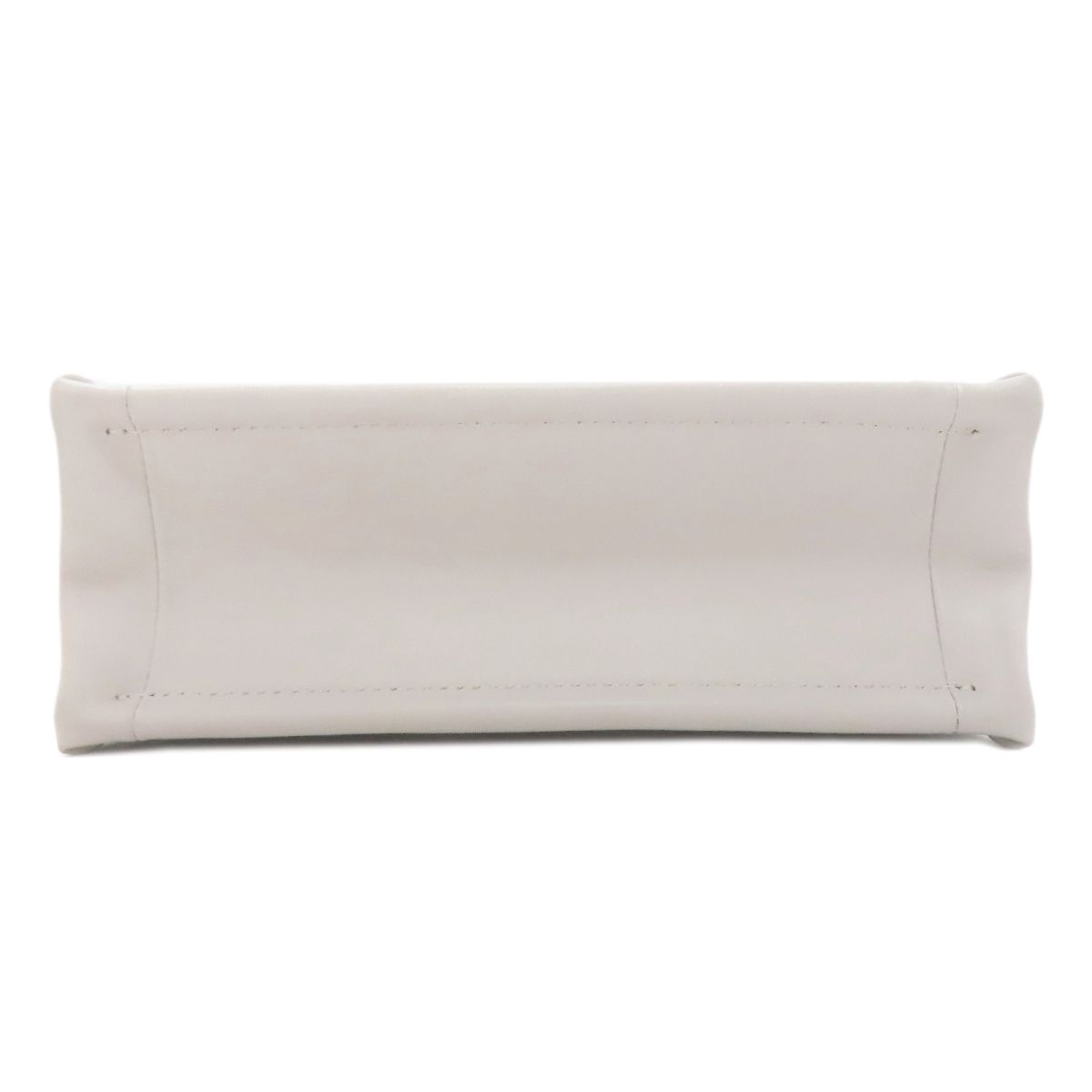 Dior Book Tote Mini Macro Cannage 2-Way Handbag White Gray — view 4