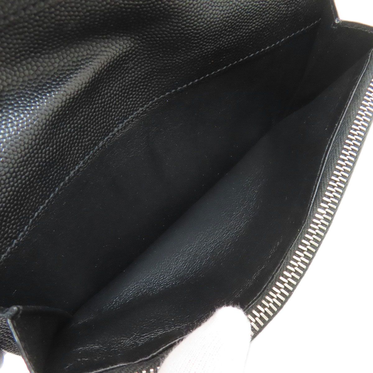 Saint Laurent Yves Logo Wallet — view 5