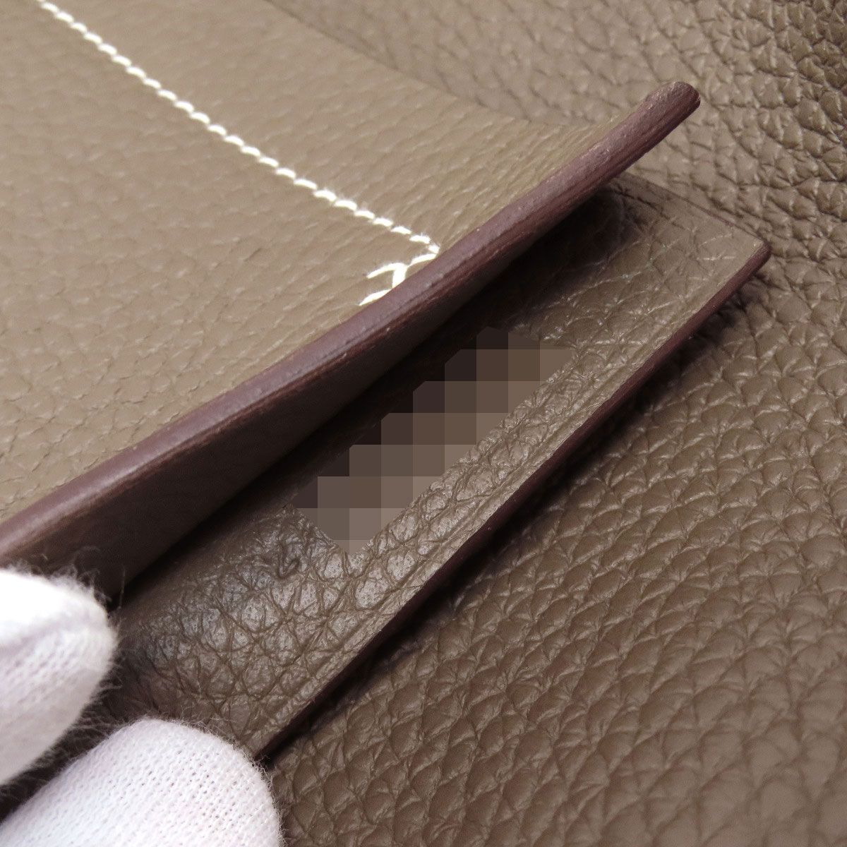 Hermes Cover 31 Etoupe Tote Ethop Beige — view 7