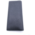 Prada Saffiano Bifold Wallet Card Case Black Leather — view 2