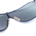 Louis Vuitton Damier Graphite Shield Sunglasses Black — view 5