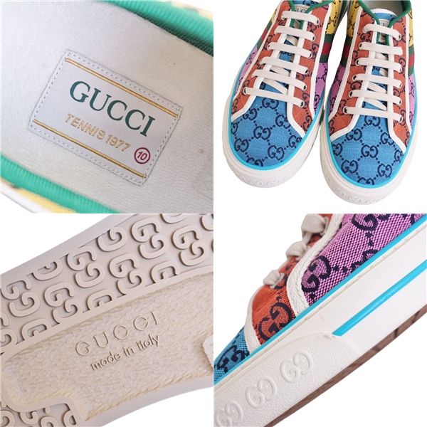Gucci Tennis Sneakers Low Cut Cap Condition Description — view 9