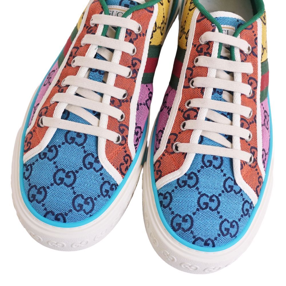 Gucci Tennis Sneakers Low Cut Cap Condition Description — view 3