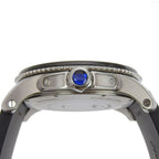 Cartier Calibur Diver Stainless Steel Rubber Watch — view 6