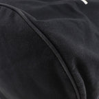Chanel Pull Logo Drawstring Cotton Black Shoulder Bag — view 5