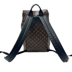 Louis Vuitton Backpack Monogram Canvas Macassar — view 2