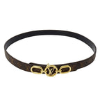 Louis Vuitton Belt Monogram Canvas LV Circle Prime Noir Black — view 3