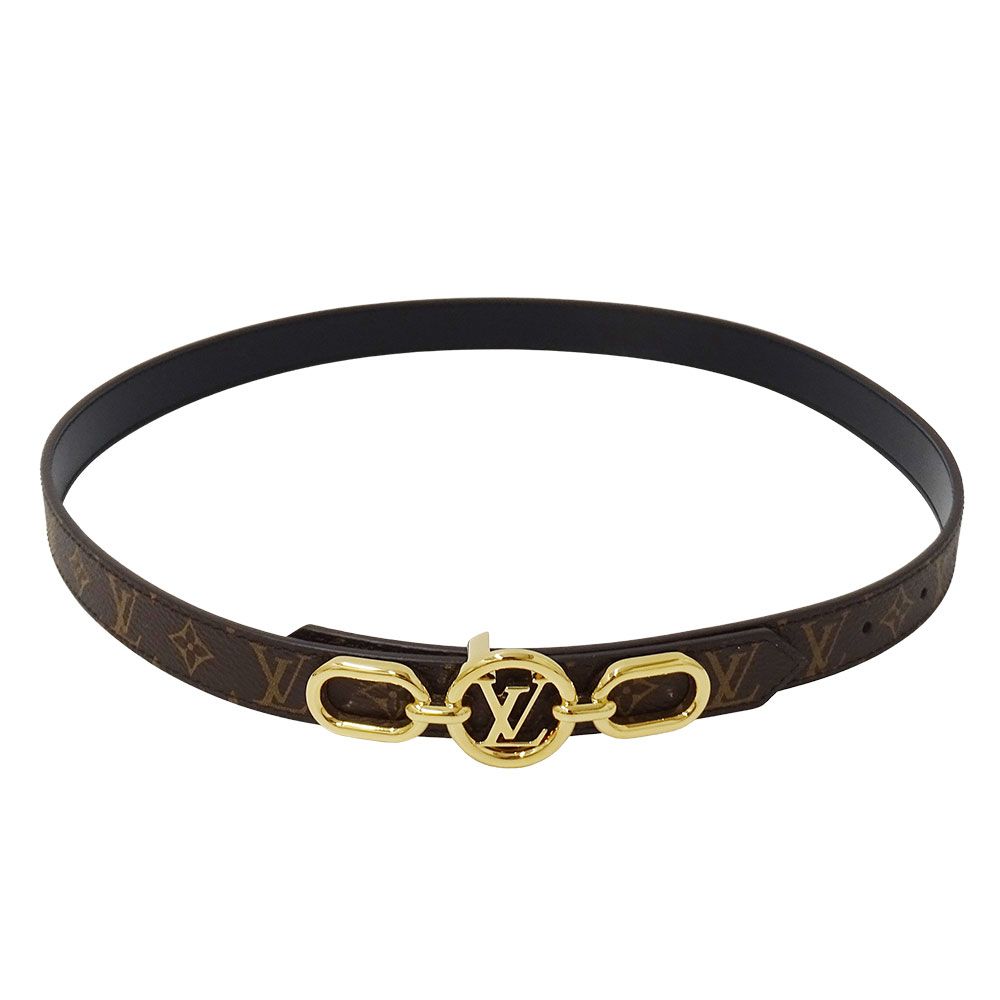 Louis Vuitton Belt Monogram Canvas LV Circle Prime Noir Black — view 3