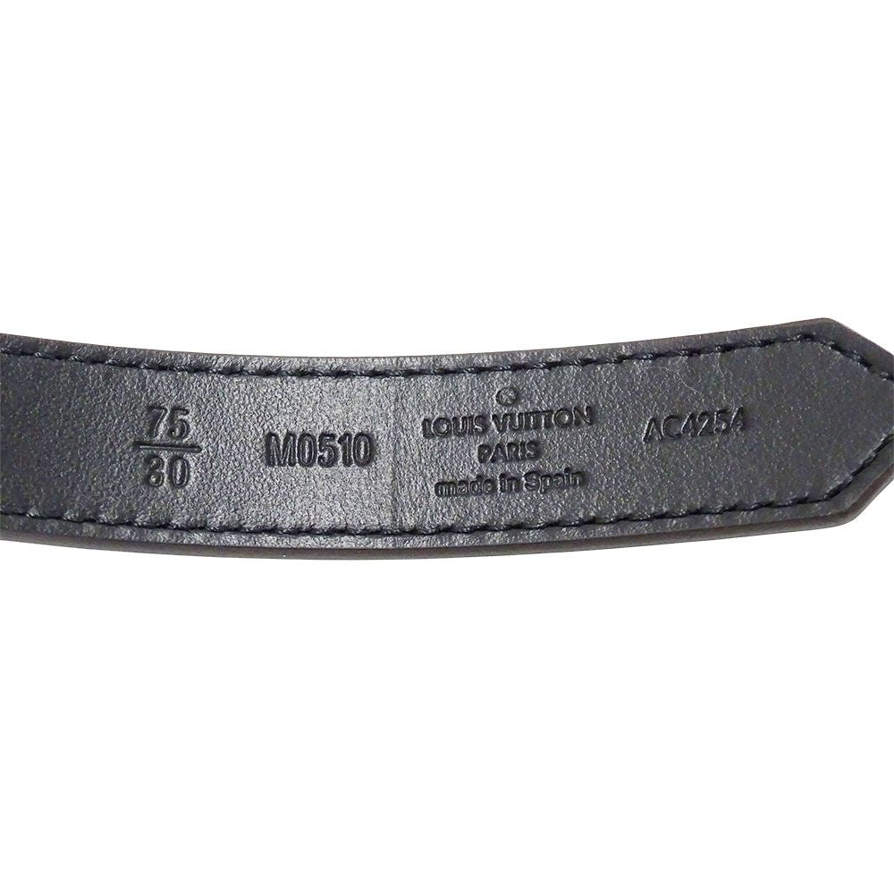 Louis Vuitton Belt Monogram Canvas LV Circle Prime Noir Black — view 5
