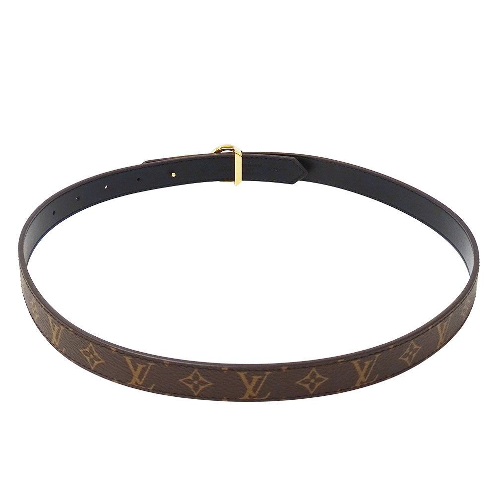Louis Vuitton Belt Monogram Canvas LV Circle Prime Noir Black — view 4