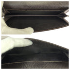 Gucci GG Crystal Brown Gold Leather Wallet — view 8
