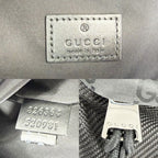 Gucci Backpack GG Web Stripe Nylon Black — view 6
