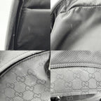 Gucci Backpack GG Web Stripe Nylon Black — view 8