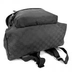 Gucci Backpack GG Web Stripe Nylon Black — view 3