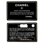 Chanel Coin Case Metallic Stitch Card CC Logo Purse — view 9