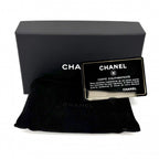 Chanel Coin Case Metallic Stitch Card CC Logo Purse — view 8