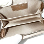Chanel Coin Case Metallic Stitch Card CC Logo Purse — view 4