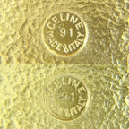 Celine Earrings Arc de Triomphe Square Vintage Stone — view 4