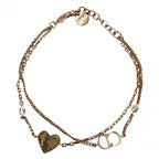 Dior Bracelet 2 Row Cles le Di Lune Adjuster — view 2
