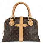 Louis Vuitton Handbag Shoulder Manhattan GM Brown — view 2