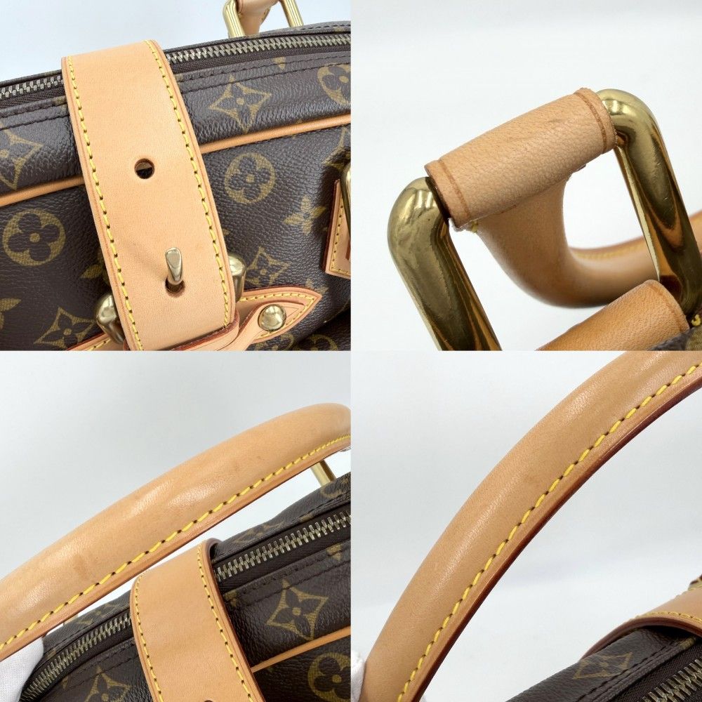 Louis Vuitton Handbag Shoulder Manhattan GM Brown — view 7