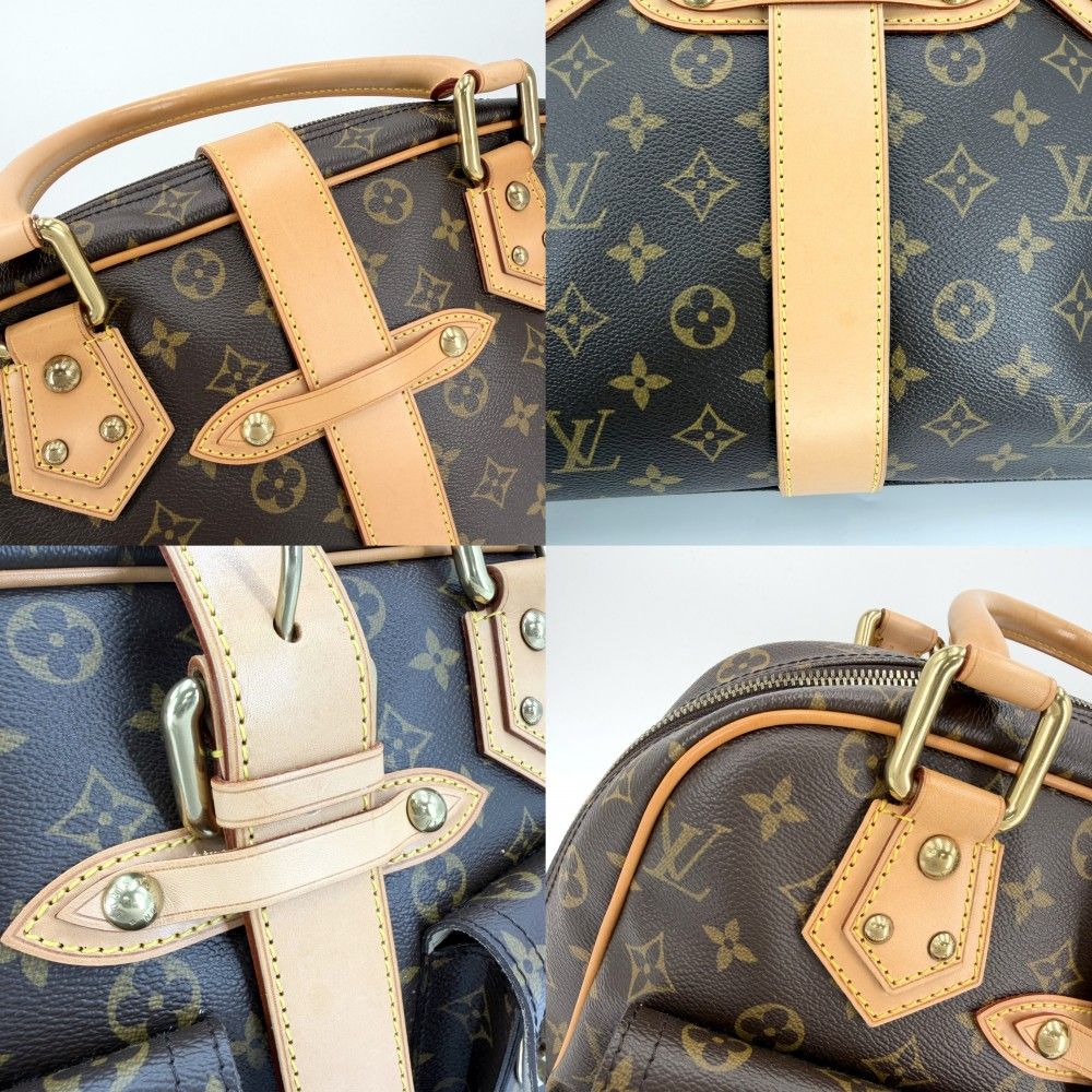 Louis Vuitton Handbag Shoulder Manhattan GM Brown — view 8