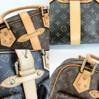 Louis Vuitton Handbag Shoulder Manhattan GM Brown — view 8