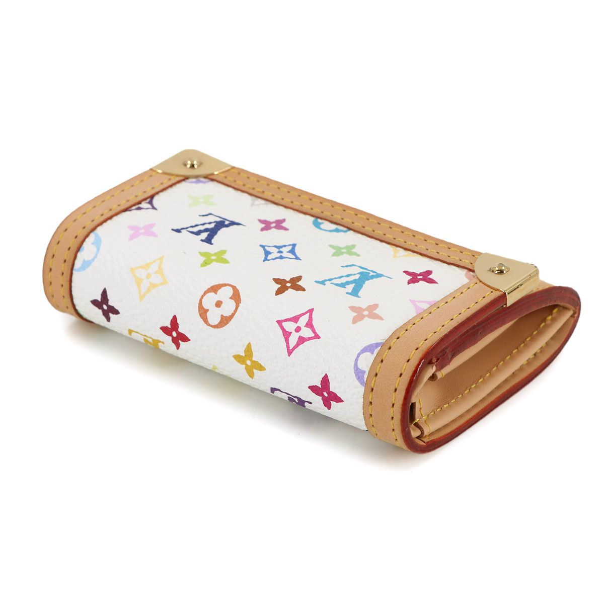 Louis Vuitton Monogram Multicolor Porte Monnaie Plastic Coin Case — view 5