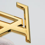 Louis Vuitton Key Holder Porte Cles LV Facet Metal Gold Plated — view 5