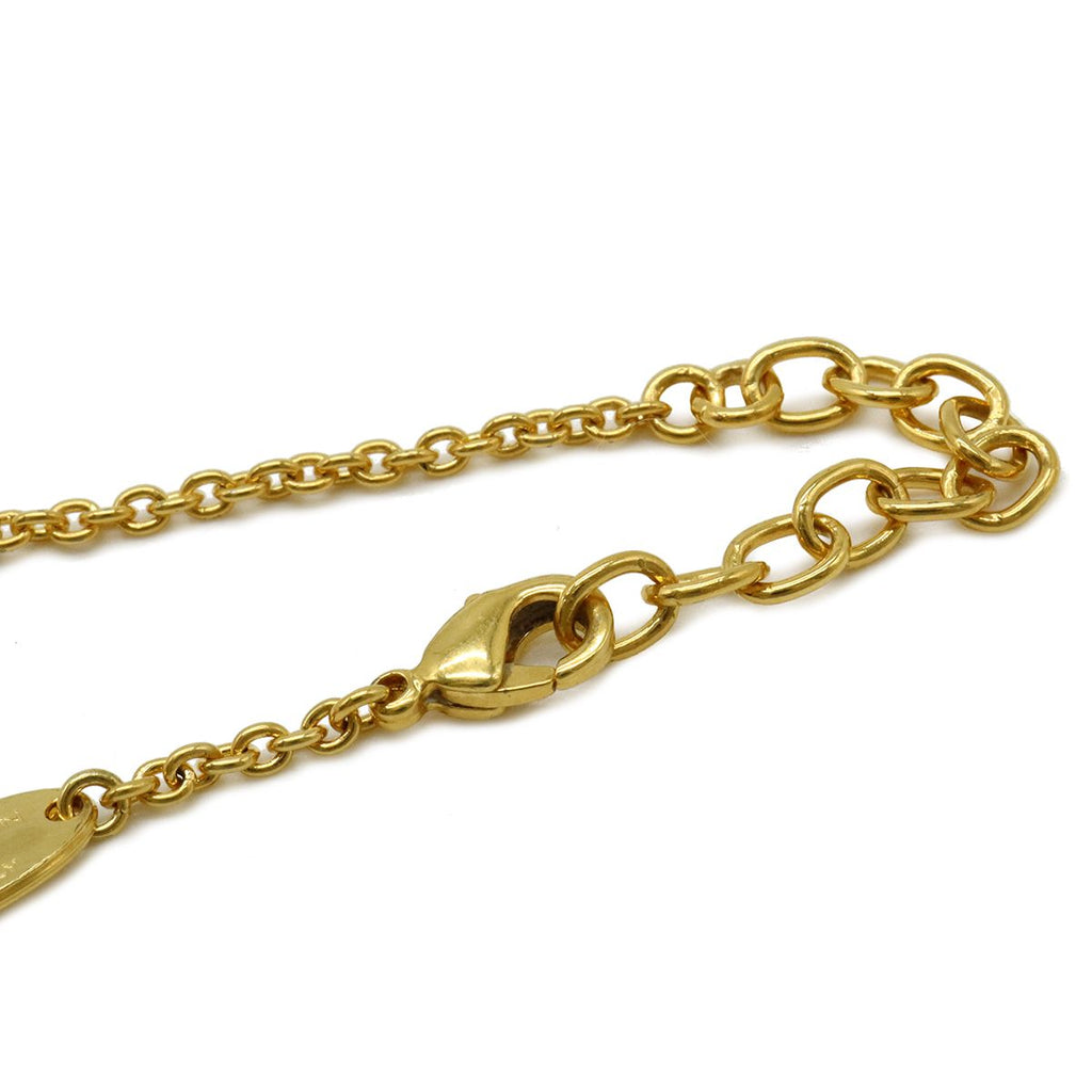 Louis Vuitton Bracelet LV & me M Initial Gold Plated — view 5