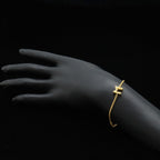 Louis Vuitton Bracelet LV & me M Initial Gold Plated — view 6
