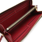 Louis Vuitton Monogram Portefeuille Clemence Zip Around Wallet Fuchsia — view 6