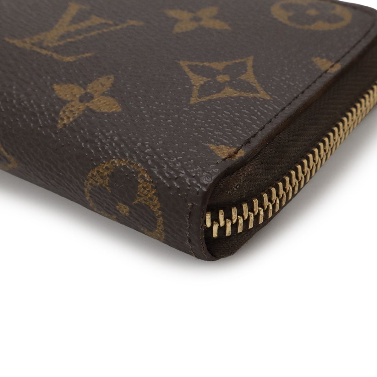 Louis Vuitton Monogram Portefeuille Clemence Zip Around Wallet Fuchsia — view 3