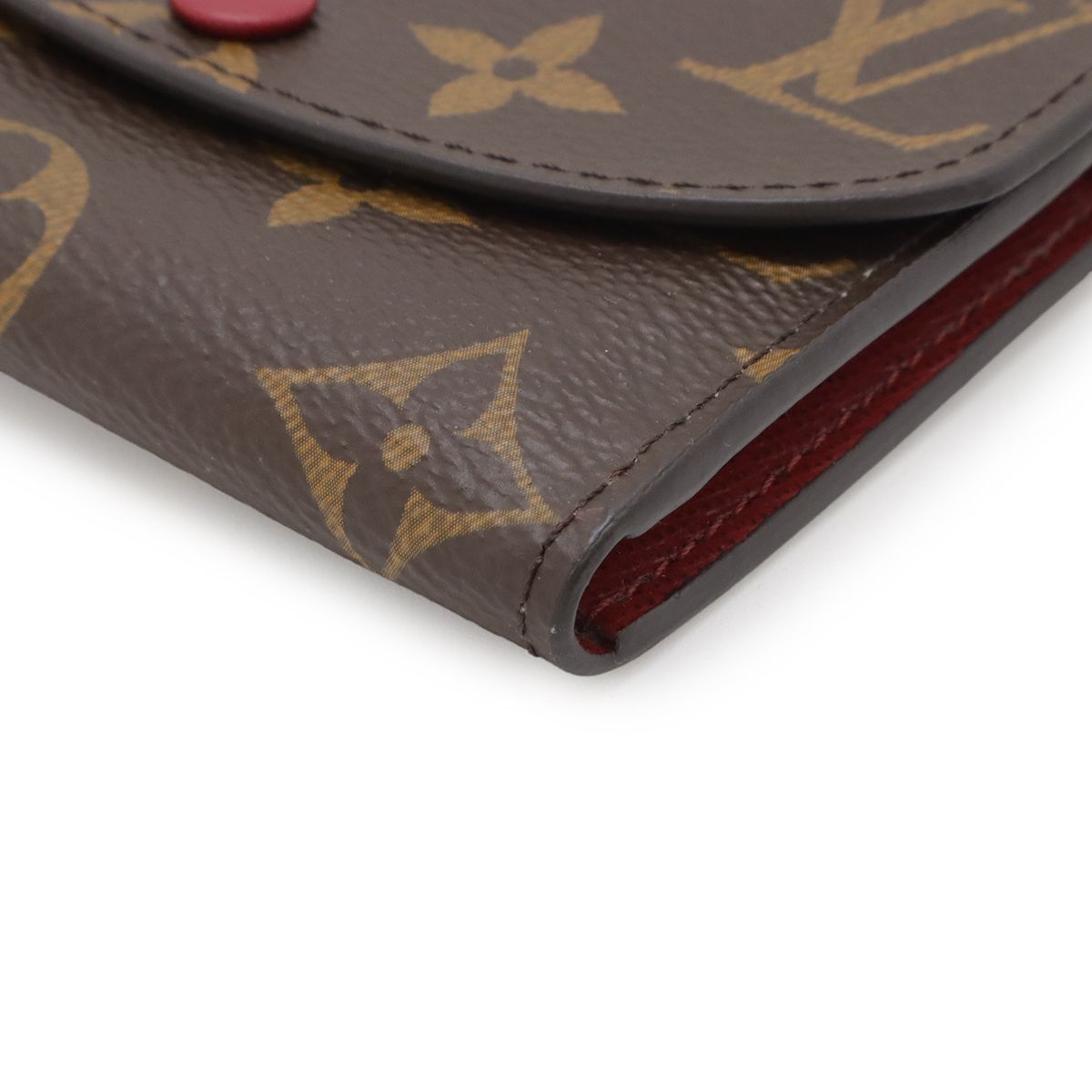 Louis Vuitton Monogram Porte Monnaie Rosalie Coin Purse Fuchsia Pink — view 3
