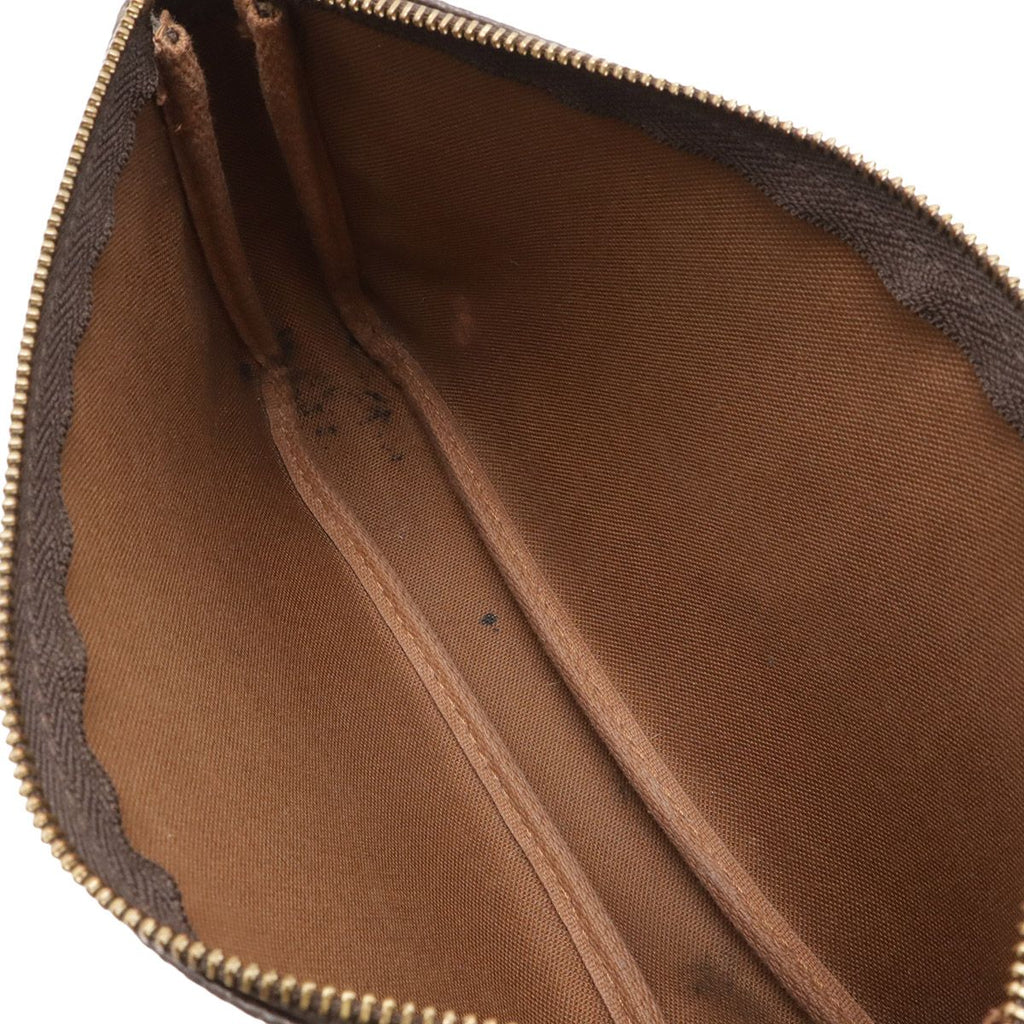 Louis Vuitton Monogram Graffiti Pochette Pouch Handbag Peach — view 7