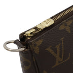 Louis Vuitton Monogram Pochette Pouch Handbag Party — view 4