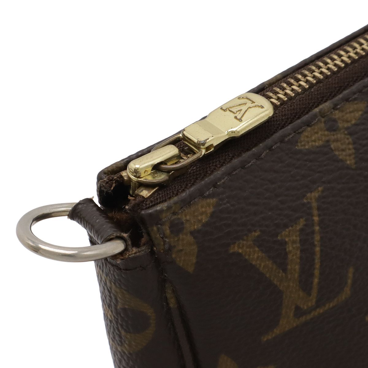 Louis Vuitton Monogram Pochette Pouch Handbag Party — view 4