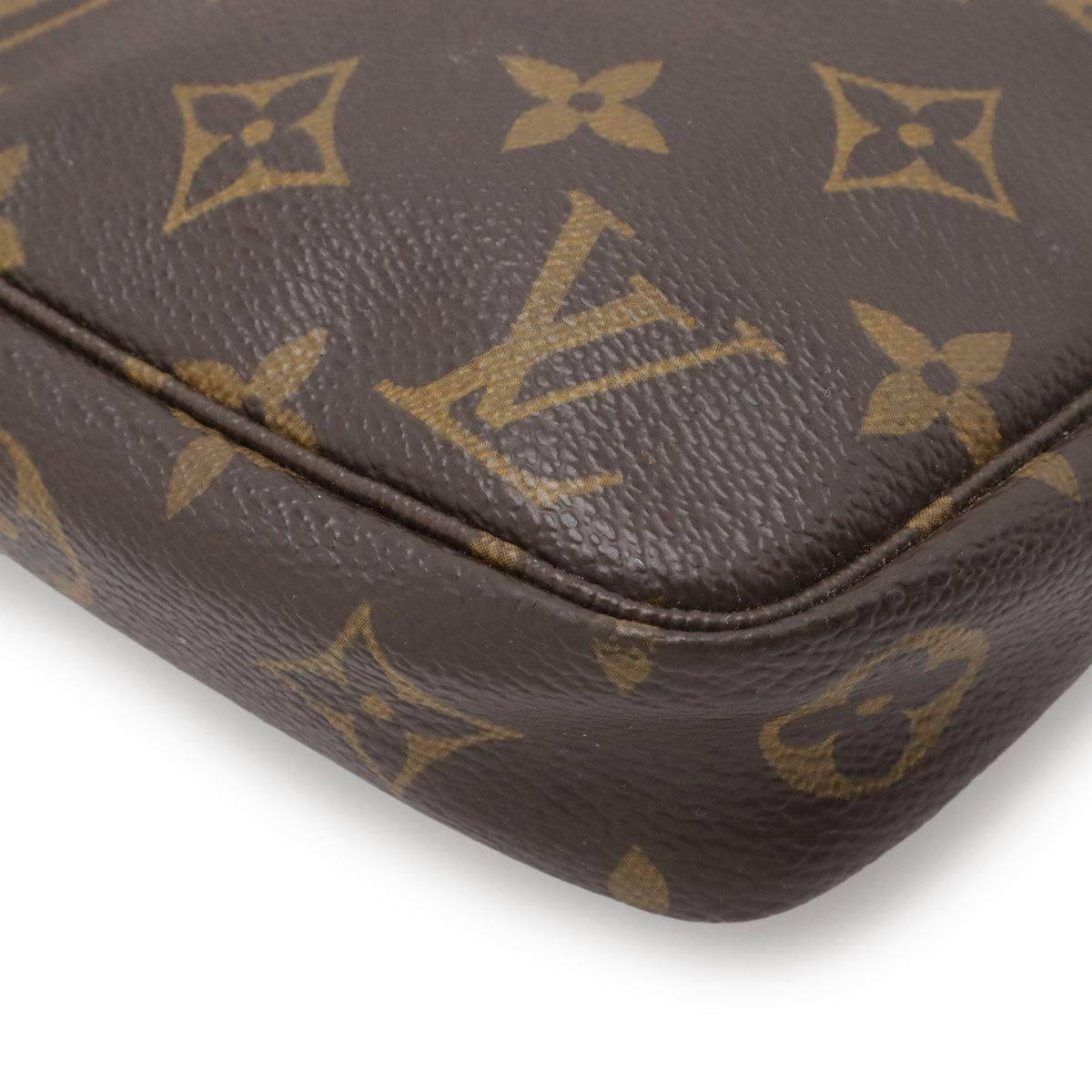 Louis Vuitton Monogram Pochette Pouch Handbag Party — view 3