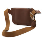 Loewe Anagram Military Bum Bag Crossbody Leather Silver Ha — view 2